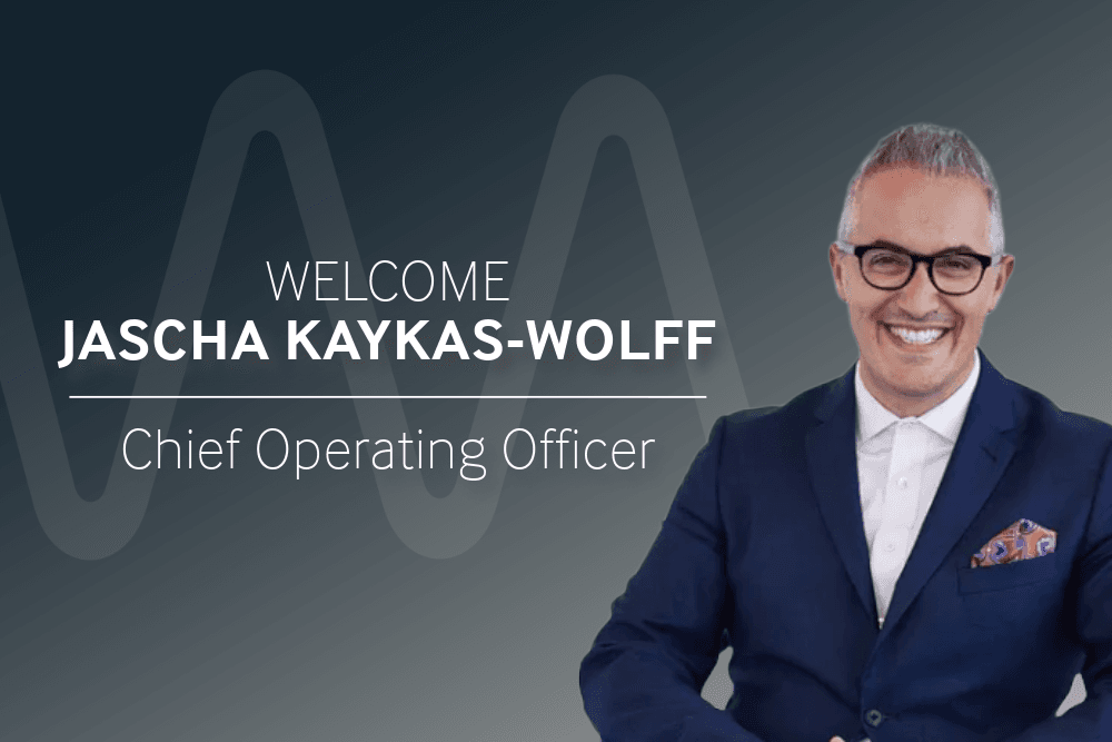 Welcoming Jascha Kaykas-Wolff as our New Chief Operating Officer